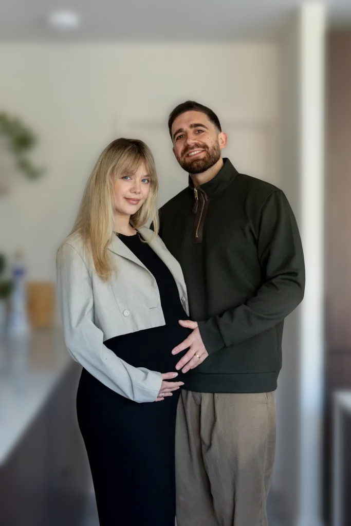 Rene and Tara, overseas property clients Portello Sussex